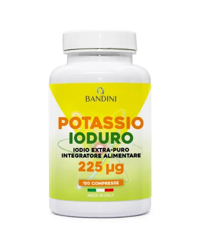 Iodio KI Puro 120 compresse di ioduro di potassio ad alto dosaggio