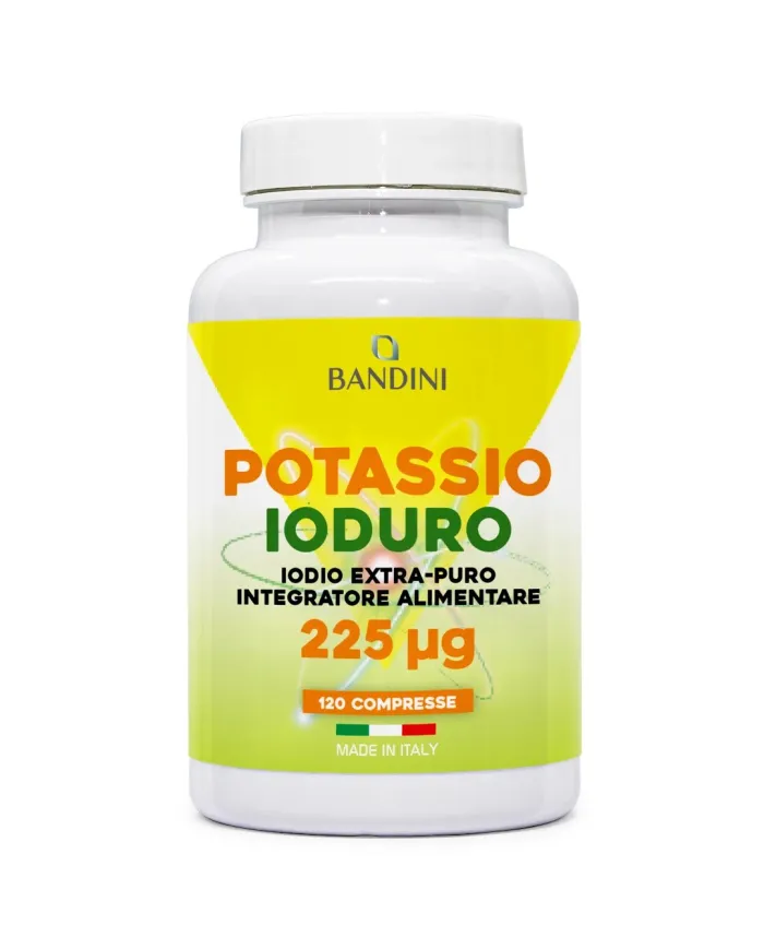 Iodio KI Puro 120 compresse di ioduro di potassio ad alto dosaggio
