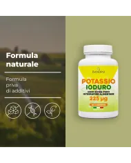 Iodio KI Puro 120 compresse di ioduro di potassio ad alto dosaggio