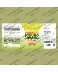Iodio KI Puro 120 compresse di ioduro di potassio ad alto dosaggio