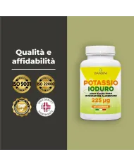 Iodio KI Puro 120 compresse di ioduro di potassio ad alto dosaggio
