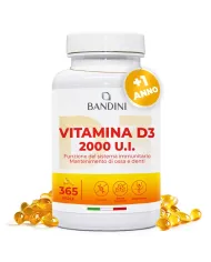 Vitamina D3 365 softgels in Olio d'Oliva - Rinforza i tuoi muscoli