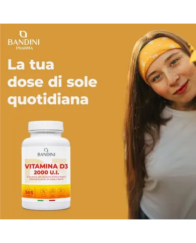 Vitamina D3 365 softgels in Olio d'Oliva - Rinforza i tuoi muscoli