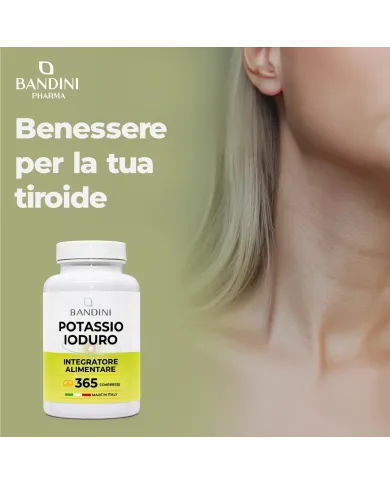 Iodio Ki Puro 365 compresse potenti - Rimedio contro la Tiroide