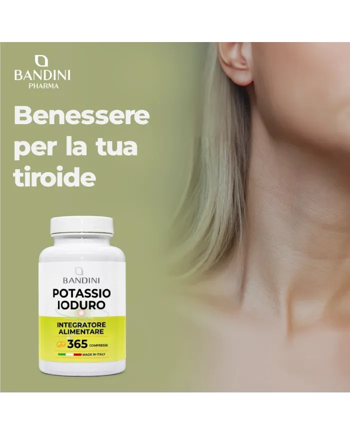 Iodine Ki Pure 365 Powerful Tablets - Thyroid Remedy