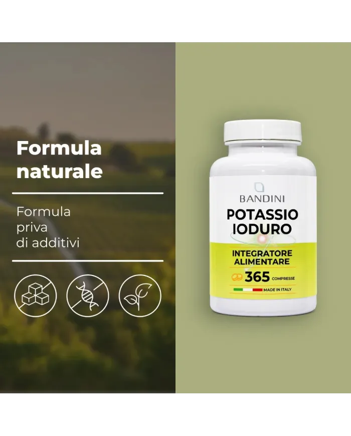 Iodine Ki Pure 365 Powerful Tablets - Thyroid Remedy