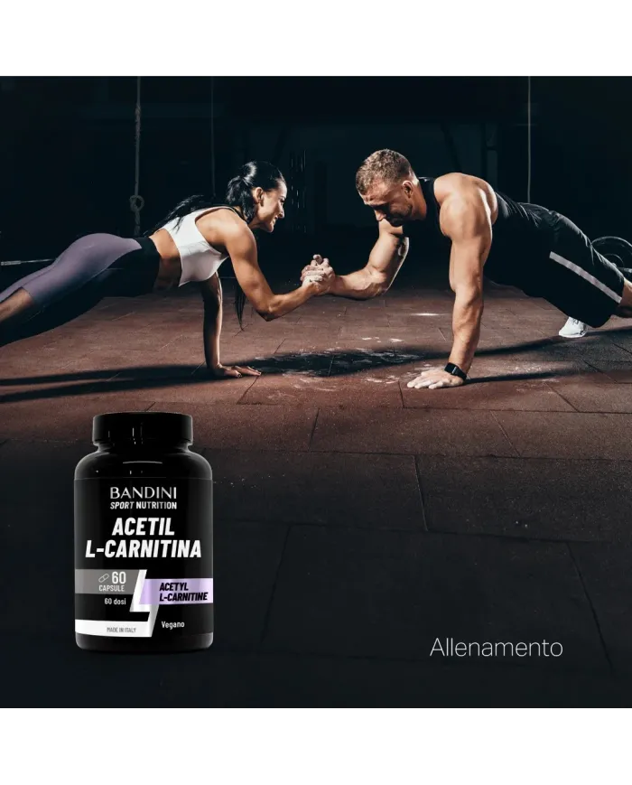 Acetil Carnitina - 60 Capsule - Per sportivi adulti - Performance Top