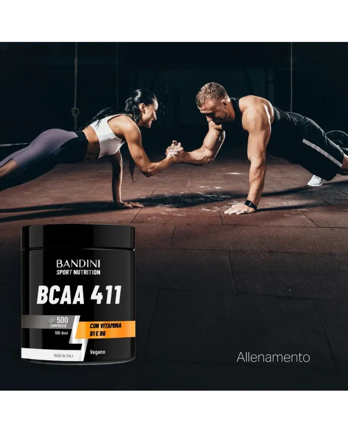 BCAA 4:1:1 500 Compresse - Recupero Muscolare & Pre Workout