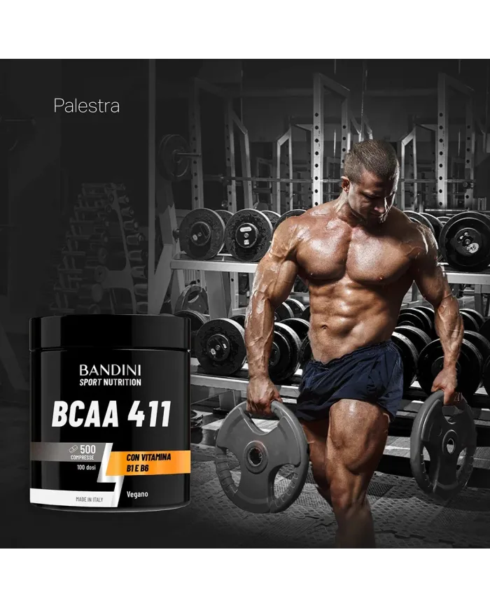 BCAA 4:1:1 500 Compresse - Recupero Muscolare & Pre Workout