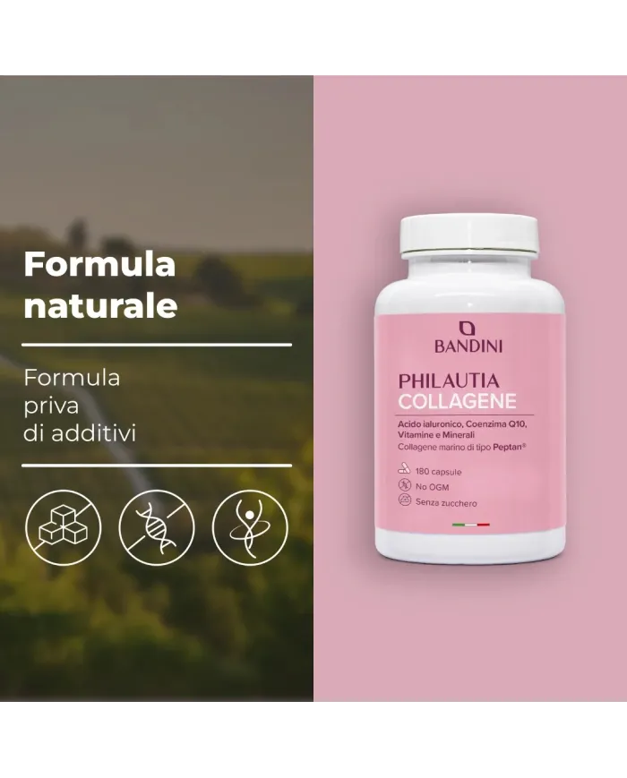 Collagene Peptan® e Acido Ialuronico 180 capsule