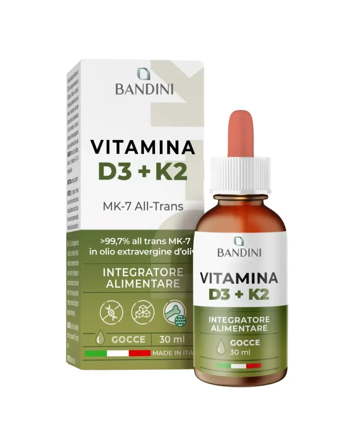 Vitamina D3 K2 liquida 30 ml migliora la coagulazione del sangue