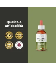 Vitamina D3 K2 liquida 30 ml migliora la coagulazione del sangue