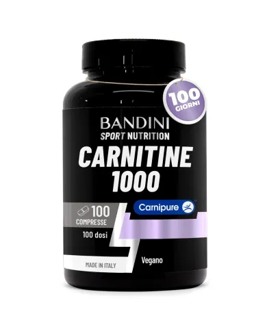 Carnitina Carnipure® 1000 da 100 compresse per la resistenza