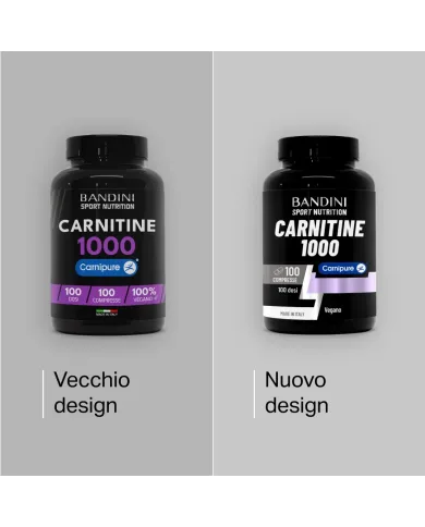 Carnitina Carnipure® 1000 da 100 compresse per la resistenza