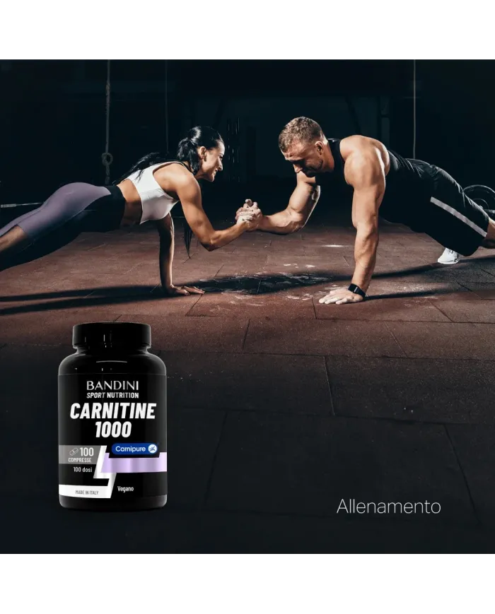 Carnitina Carnipure® 1000 da 100 compresse per la resistenza