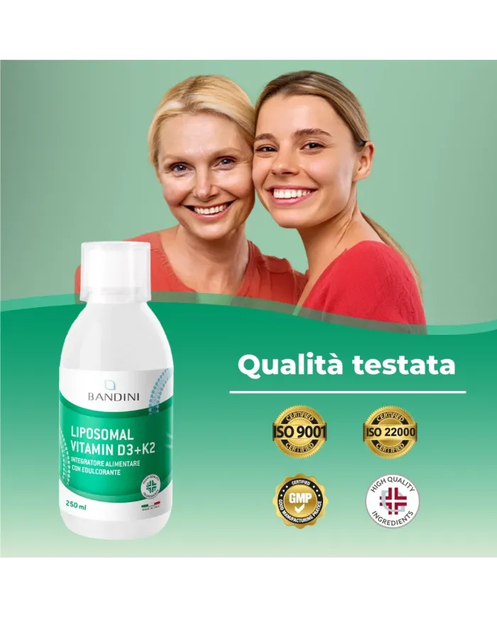 Bandini® - D3 K2 Liposomiale Liquida ad Alta Biosponibilità