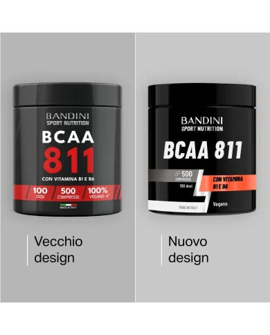 BCAA 8:1:1 500 compresse - Integratore Pre & Post workout sport