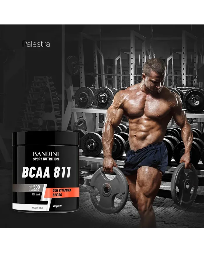 BCAA 8:1:1 500 compresse - Integratore Pre & Post workout sport
