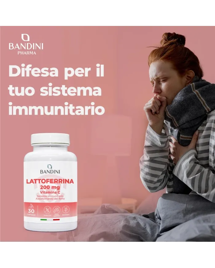 Lactoferrin 30 capsules - Antioxidant for the immune system