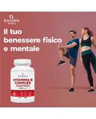 8 essential B Vitamins Complex in capsules for 2 months supply