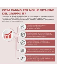 8 essential B Vitamins Complex in capsules for 2 months supply
