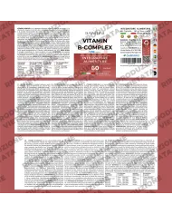 8 essential B Vitamins Complex in capsules for 2 months supply