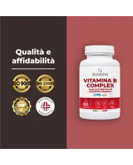 Vitamina B Complex 60 capsule 100% vegan & No OGM