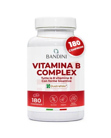 Vitamina B Complex 180 compresse - Contro lo stress ossidativo