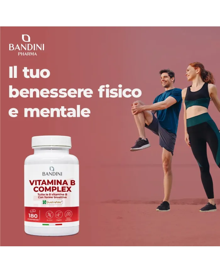 Vitamina B Complex 180 compresse - Contro lo stress ossidativo
