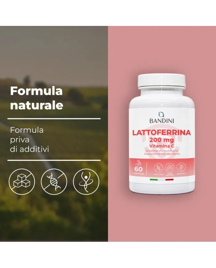 Lattoferrina 60 Capsule - Antiossidante per il Sistema Immunitario