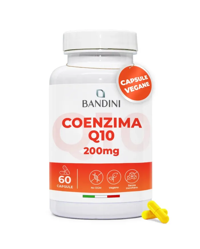 Coenzima Q10 60 Capsule - Antiossidante per la Pelle & Anti Età