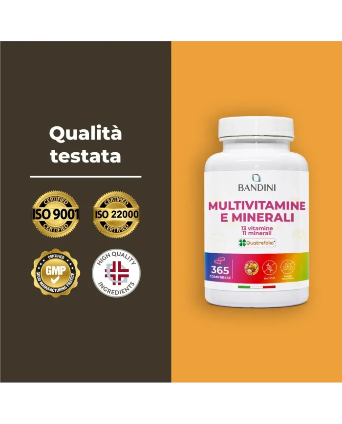 Multivitaminico 365 compresse - Complesso per Uomo & Donna