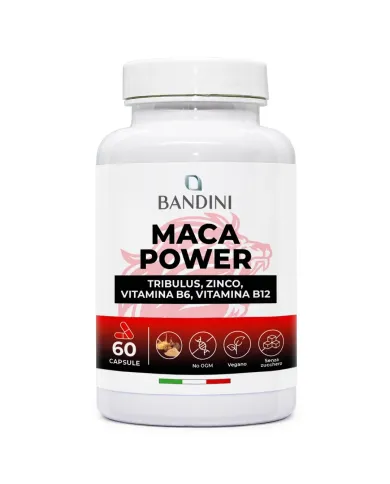 Maca Power da 60 capsule - Tonico che riduce la stanchezza