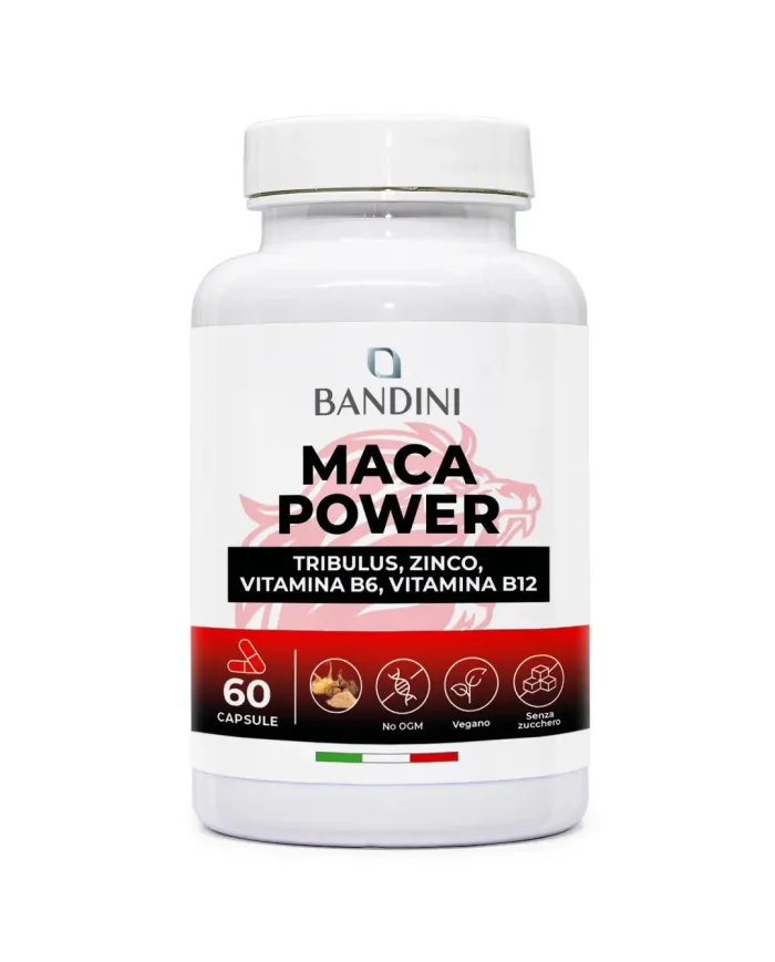 Maca Power da 60 capsule - Tonico che riduce la stanchezza