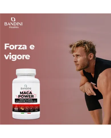 Maca Power da 60 capsule - Tonico che riduce la stanchezza
