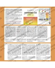 Vitamina D3 2000 U.I. 200 Compresse (6 Mesi) - Per Ossa & Denti