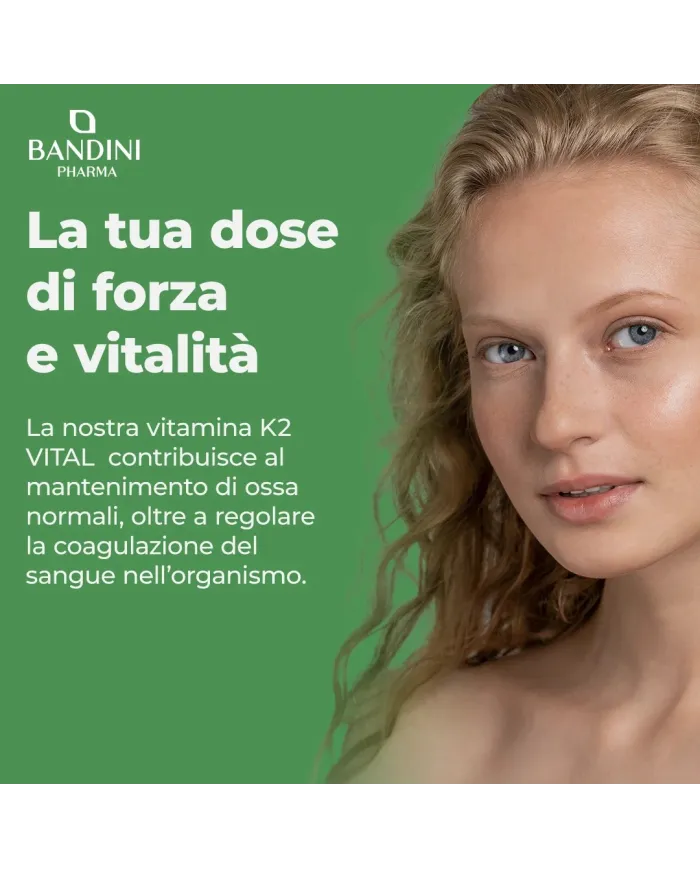 Vitamina K2 | 400 Compresse | Vit K2 Italiana per Ossa normali