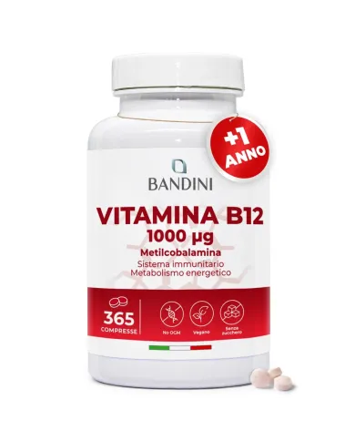 Vitamin B12 100% Vegan - Reduces physical and mental fatigue