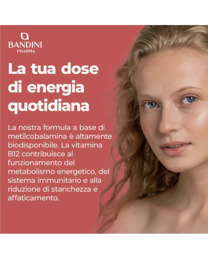 Vitamina B12 100% Vegan - Riduce la stanchezza fisica e mentale