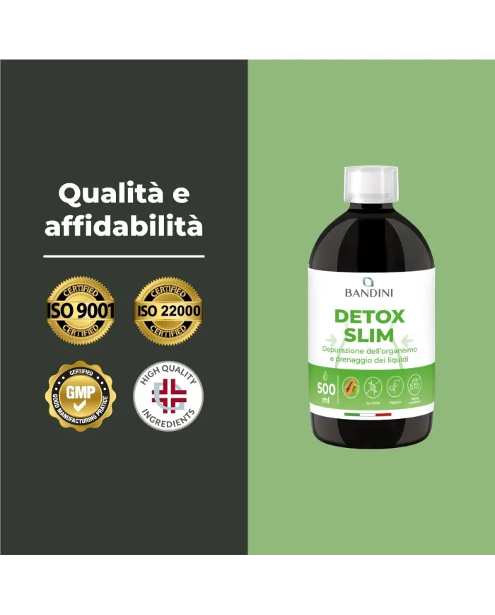 Detox Slim 500 ml - Drenante, Antiossidante & Depurativo