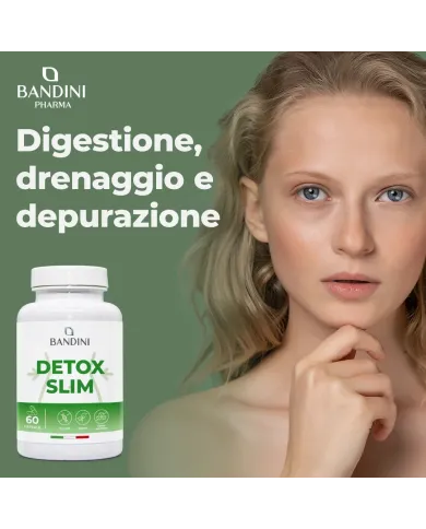 Detox Slim 60 Capsule - Drenante, Antiossidante & Depurativo