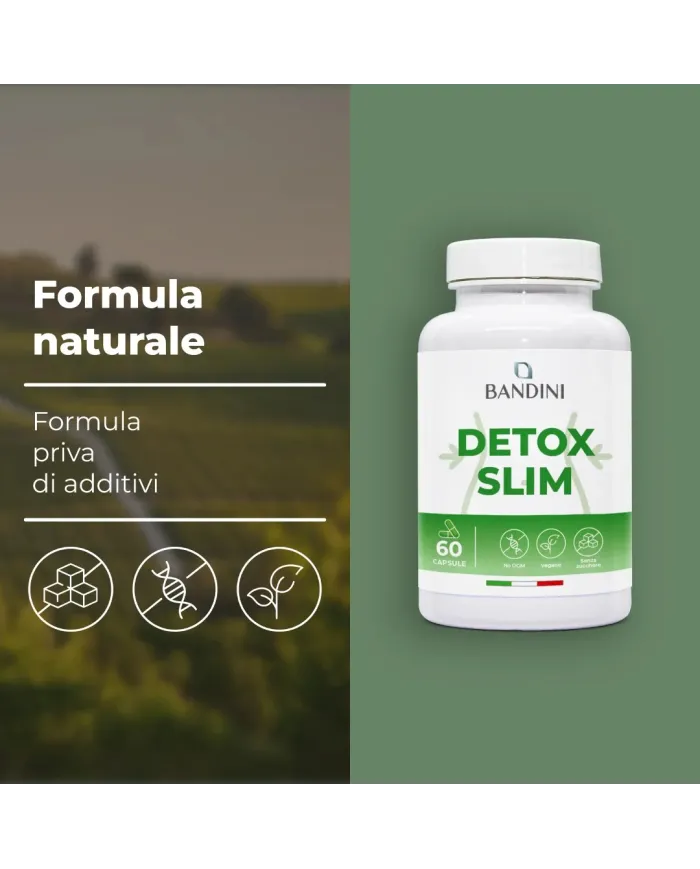 Detox Slim 60 Capsules - Purify and drain your body