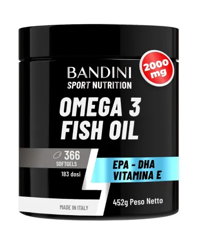 Omega 3 366 Softgels - Olio di Pesce per la funzione celebrale