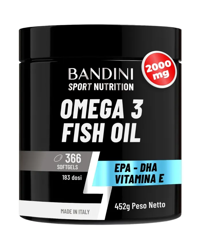 Omega 3 366 Softgels - Olio di Pesce per la funzione celebrale