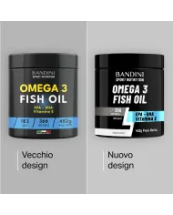 Omega 3 366 Softgels - Olio di Pesce per la funzione celebrale