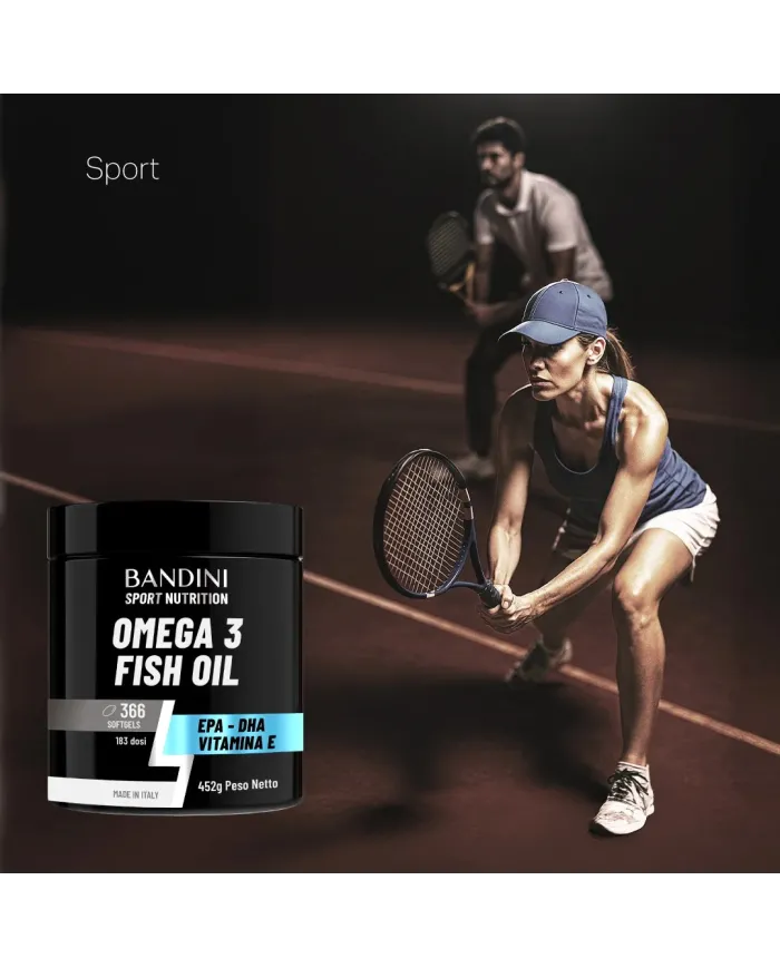 Omega 3 366 Softgels - Olio di Pesce per la funzione celebrale