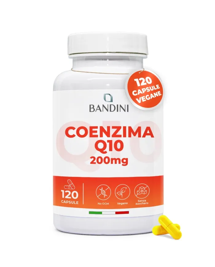 Coenzima Q10 120 Capsule - Antiossidante per la Pelle & Anti Età