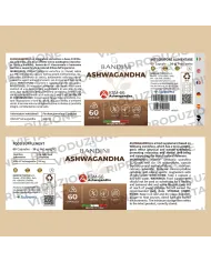 Ashwagandha 60 capsule rimedio anti-stress (ginseng indiano)
