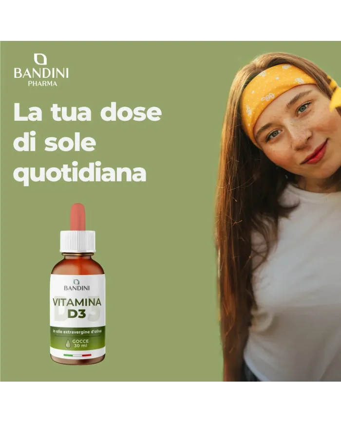 Vitamin D3 drops 30 ml - Vitamin D supplement for healthy bones