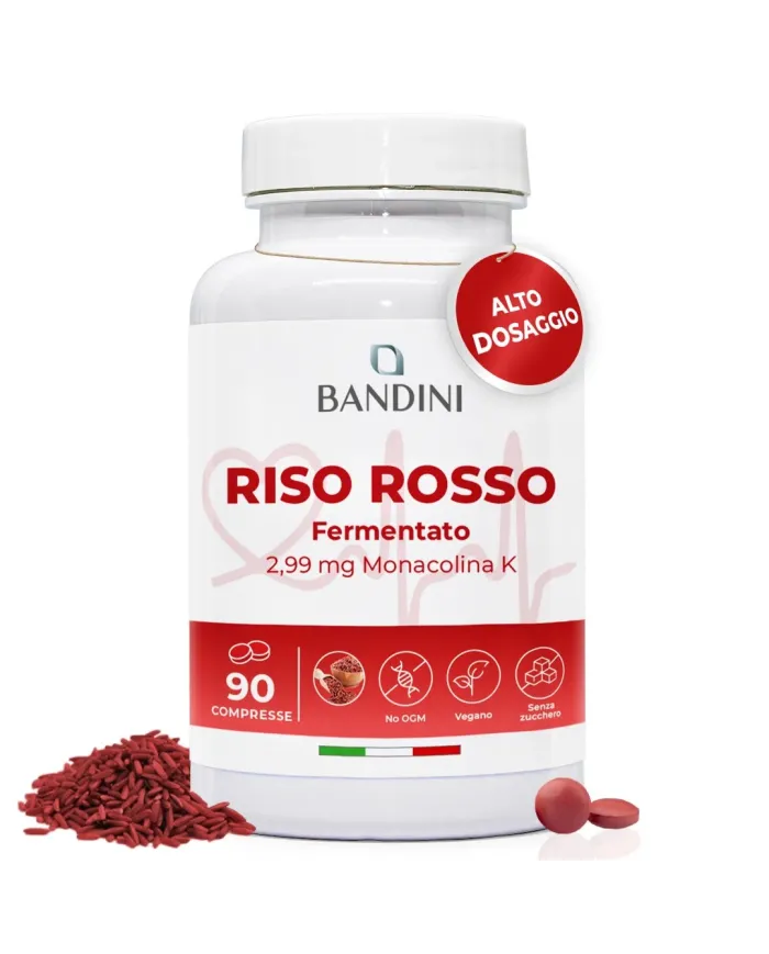 Riso Rosso con Monacolina K 90 compresse